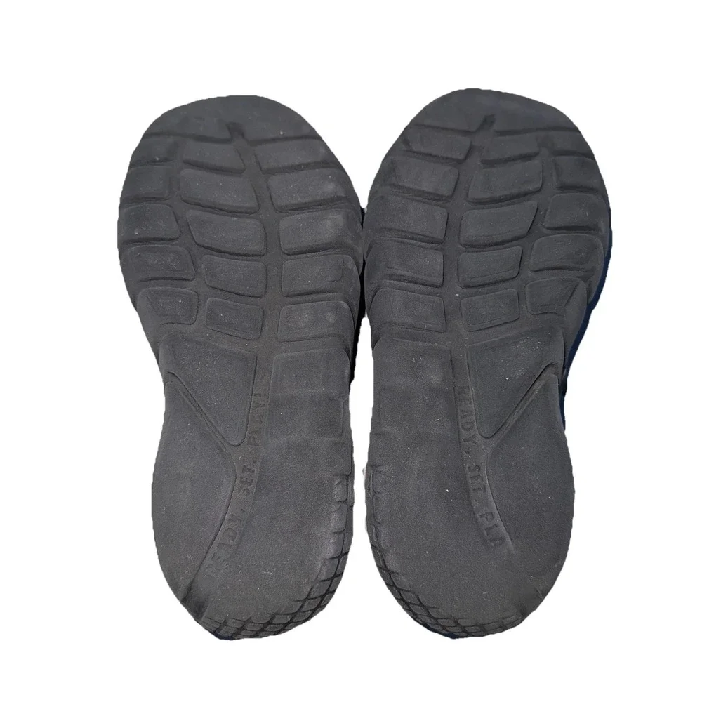 Nike Flex Runner Black Anthracite Youth Running‎ Low Shoes Sneakers Sz 5Y